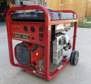 Generac 4000XL generator, now running