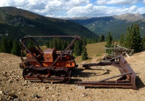 Old mine at end of FR 290