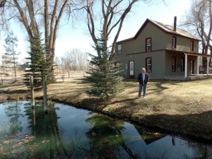 Trading Post has a pond