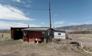 Out buildings on farmhouse lot