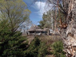 House from road