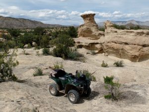 ATV "The Griz" on Wild Horse Mesa