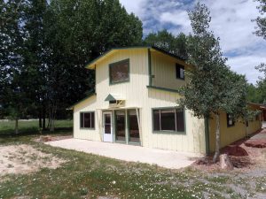 Chu Chu Road home is styled as a farm building