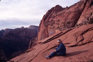 Pam at Zion Natl. Park